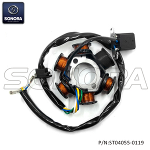 Stator for SYM SYMPHONY 125 SR 31120-ARA-000 (P/N:ST04055-0119) Top Quality