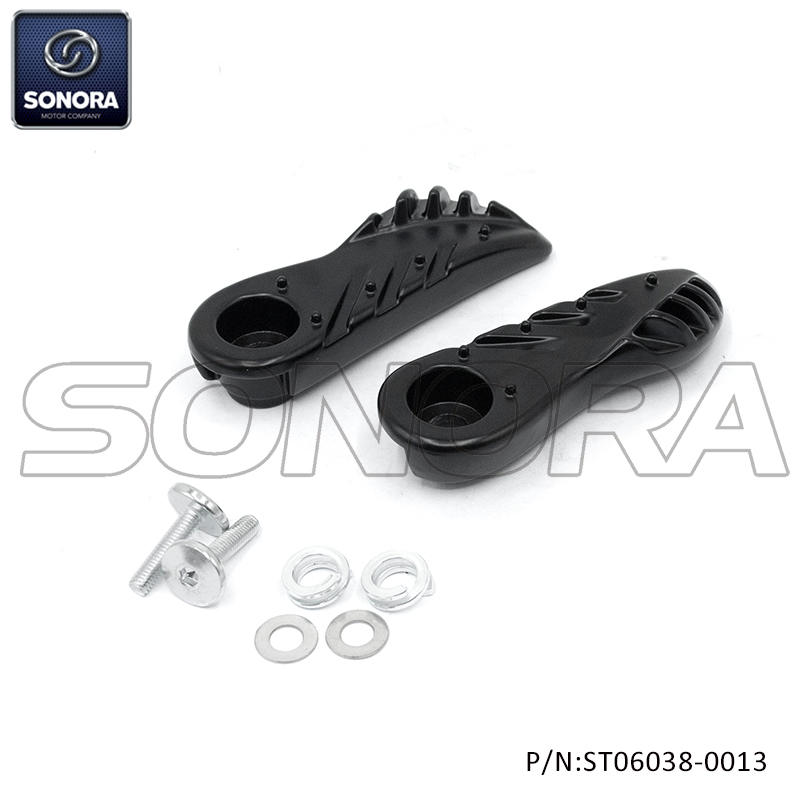 Foot rest for MBK Booster black（P/N:ST06038-0013） Top Quality