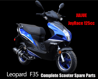 Jiajue LEOPARD125 Scooter Parts Complete