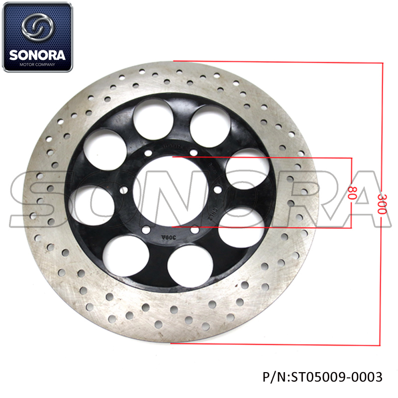 QM125-2D Front brake disc (P/N:ST05009-0003) TOP QUALLITY