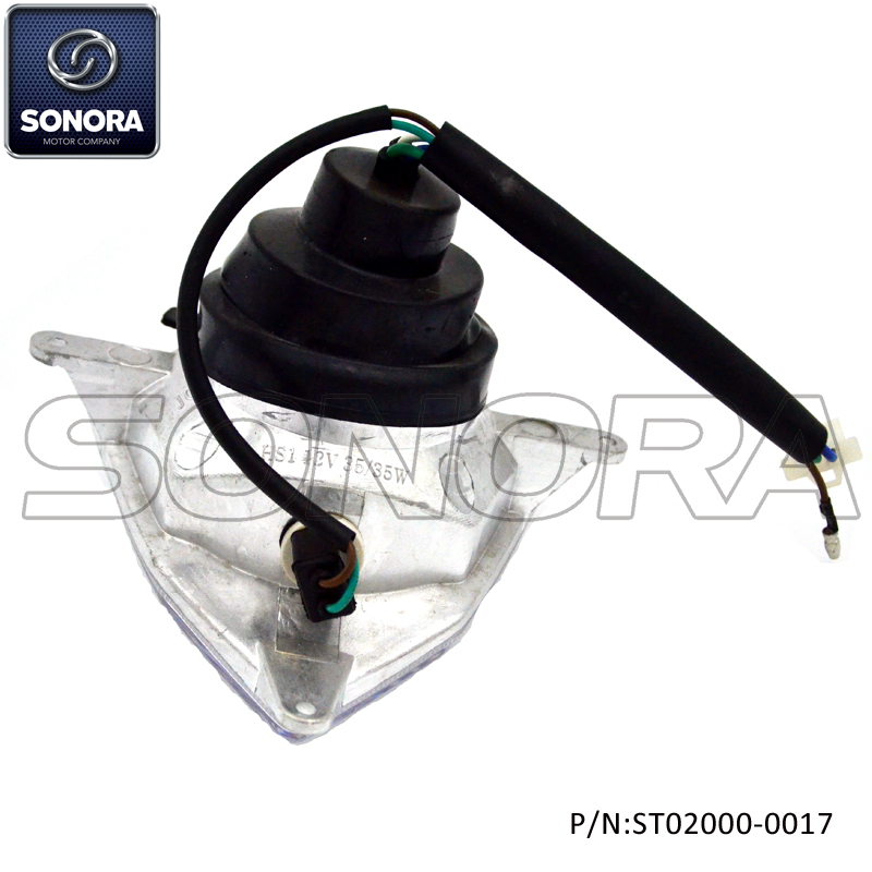 QINGQI QM125GY-2B Head Light Assy (P/N: ST02000-0017) Top Quality