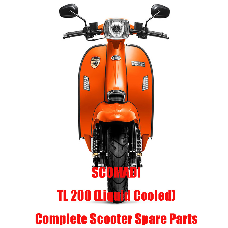 SCOMADI TL200 Liquid Cooled Scooter Engine Parts Complete Scooter Spare Parts Original Quality