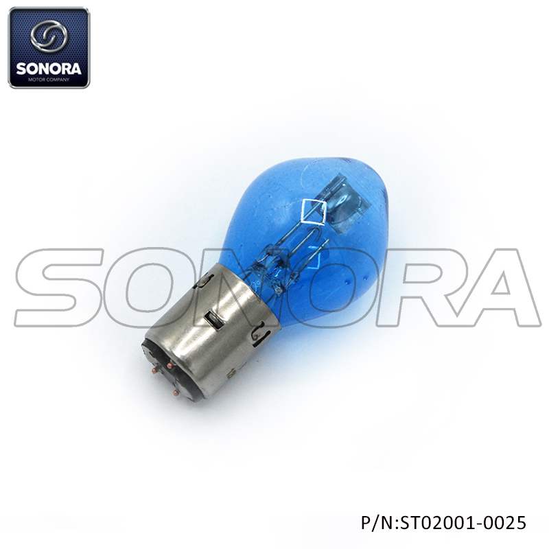 Lamp 12 Volt 35 Watt Ba20d Blue Paint (P/N:ST02001-0025) TOP QUALITY