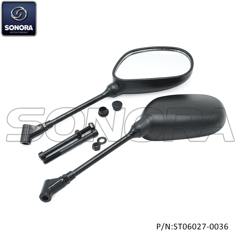 Peugeot Kisbee Mirror set E MARK (P/N:ST06027-0036) Top Quality