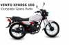 VENTO XPRESS 150 Complete Spare Parts Original Quality