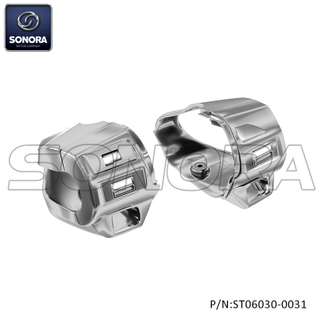  VESPA SPRINT Primavera Styling handle switch cover Chrome(P/N:ST06030-0031) Top Quality