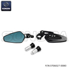 Universal Mirror set glossy black（P/N:ST06027-0080） Top Quality