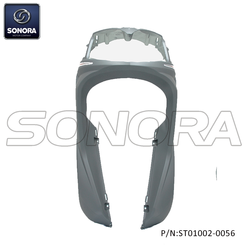 Front cover for Sym Symphony-SR125 64301-X3A-000  mate grey(P/N:ST01002-0056) Top Quality