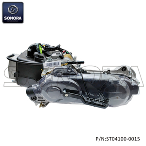Complete engine GY6 50 Euro4 12 inch (long shaft) (P/N:ST04100-0015) Top quality