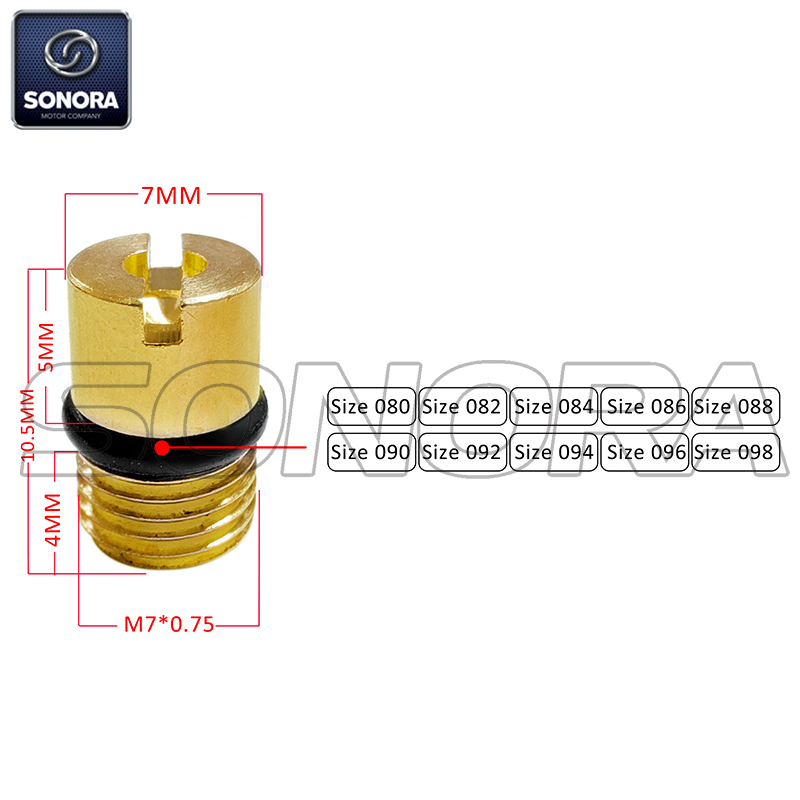Euro 4 main jet Top Quality