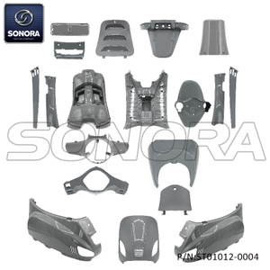 Body Kit Riva Round Headlight Nardo Grey (19PCS) (P/N:ST01012-0004) Top Quality
