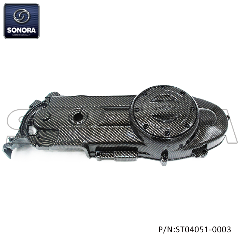 Crankcase Cover Zip Carbon Printing (P/N:ST04051-0003) Top Quality