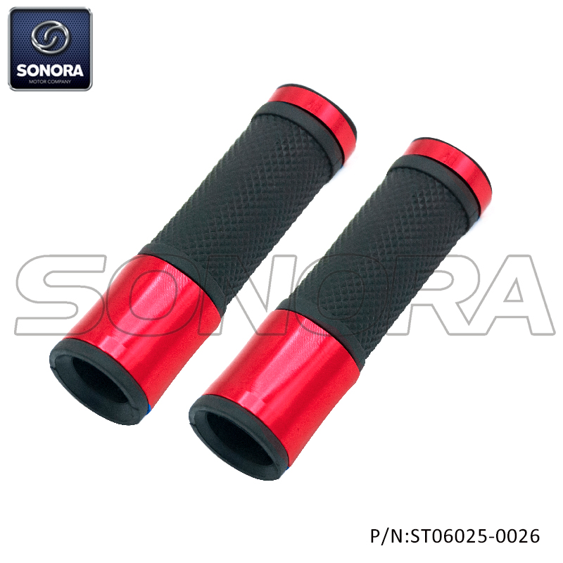 Styling grip set for Vespa Sprint red(P/N:ST06025-0026) Top Quality