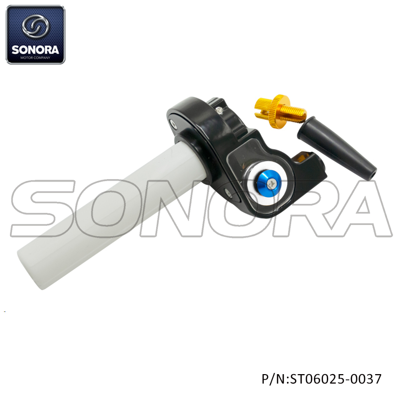 Throttle handle white (P/N:ST06025-0037) Top Quality