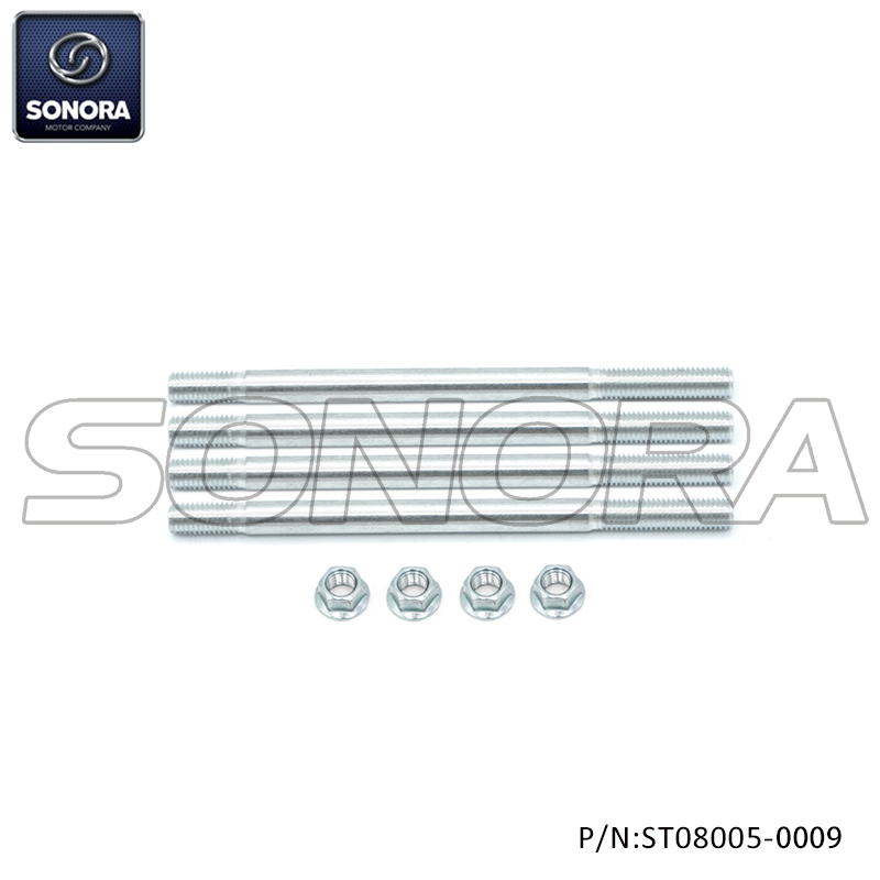 Tomos Cylinder bolt set with nuts（P/N:ST08005-0009 ） Top Quality 