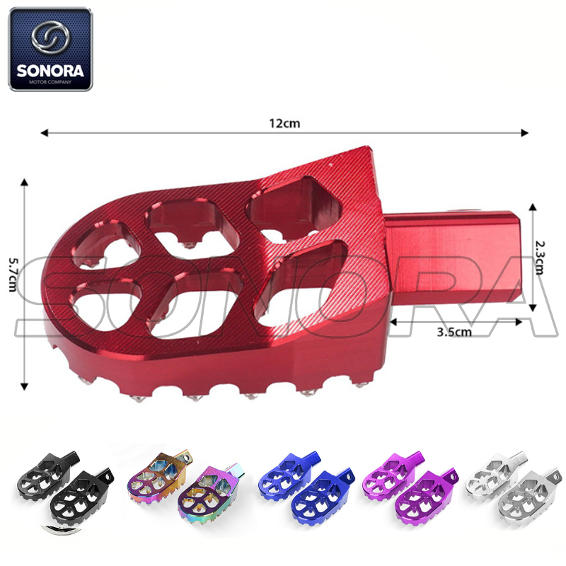 CR CRF 125 250 500 230 450R FOOTPEGS (P/N:ST06039-00006) Top Quality