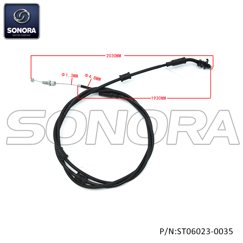 PIAGGIO ZIP Throttle cable 646791 RP (P/N:ST06023-0035) Top Quality