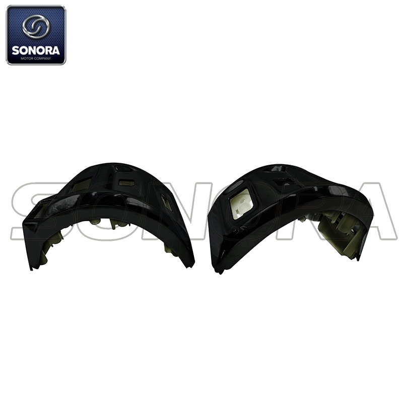 VESPA GTS E5 SWITCH COVER-SET Bright Black Top Quality Parts