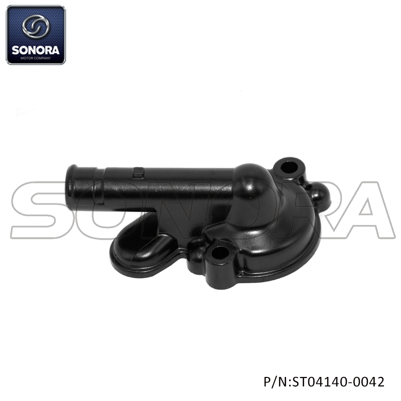 Minarelli AM6 Water pump cover 13C-E2422 black (P/N: ST04140-0042) Top Quality