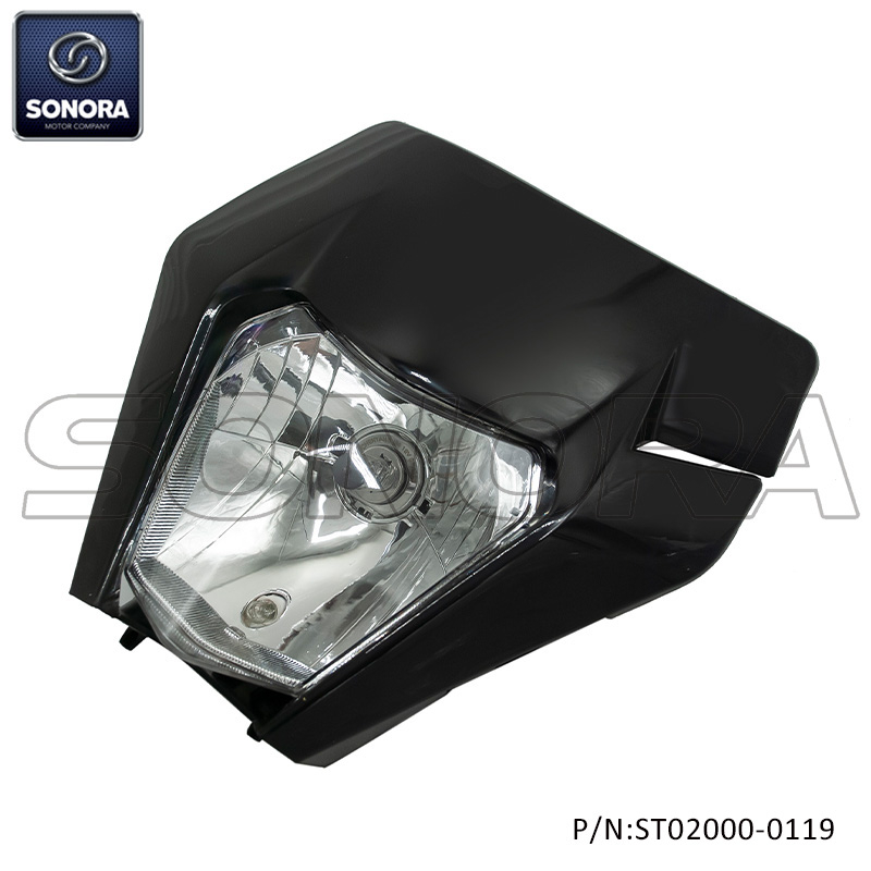  KTM Head light-BLACK (P/N:ST02000-0119) Top Quality