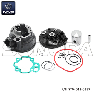  Minarelli AM6 40MM Cylinder kit with head black (P/N:ST04013-0157） Top Quality 