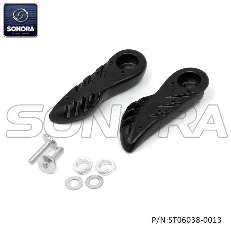 Foot rest for MBK Booster black（P/N:ST06038-0013） Top Quality