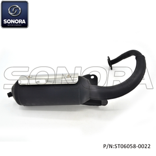 Exhaust for Peugeot 50cc 2T (P/N:ST06058-0022) Top Quality