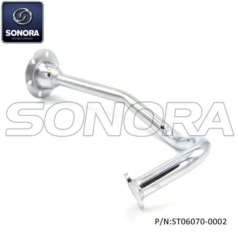 139QMA GY6-50 Exhaust front pipe model-0002 (P/N:ST06070-0002)Top Quality