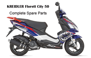 Kreidler Florett City50 Complete Spare Parts Original Quality