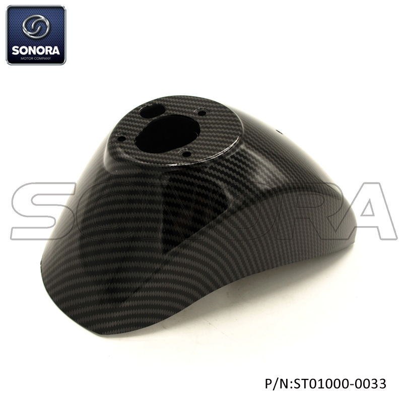 Vespa LX50 2T.LX125 4T.LX150 4T Front fender Carbon look(P/N:ST01000-0033) Top Quality
