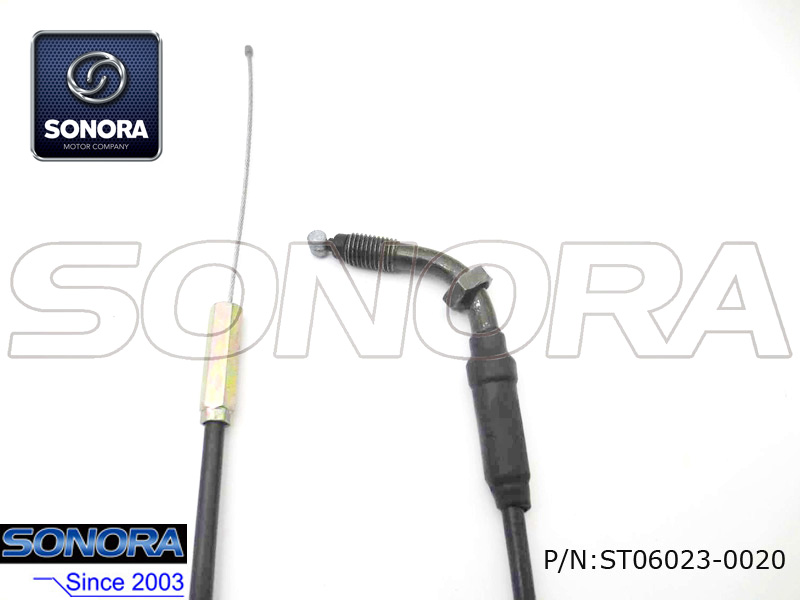 Qingqi Scooter QM125-2D Throttle cable assy.