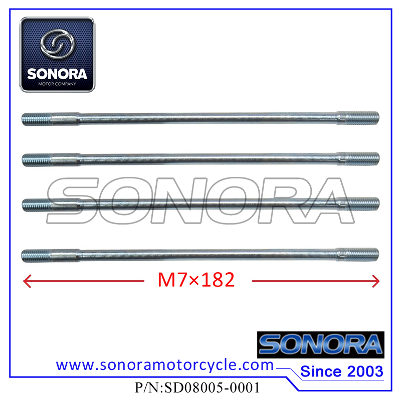 SD08005-0001 Cylinder Head Long Studs(M7&Atilde;182)