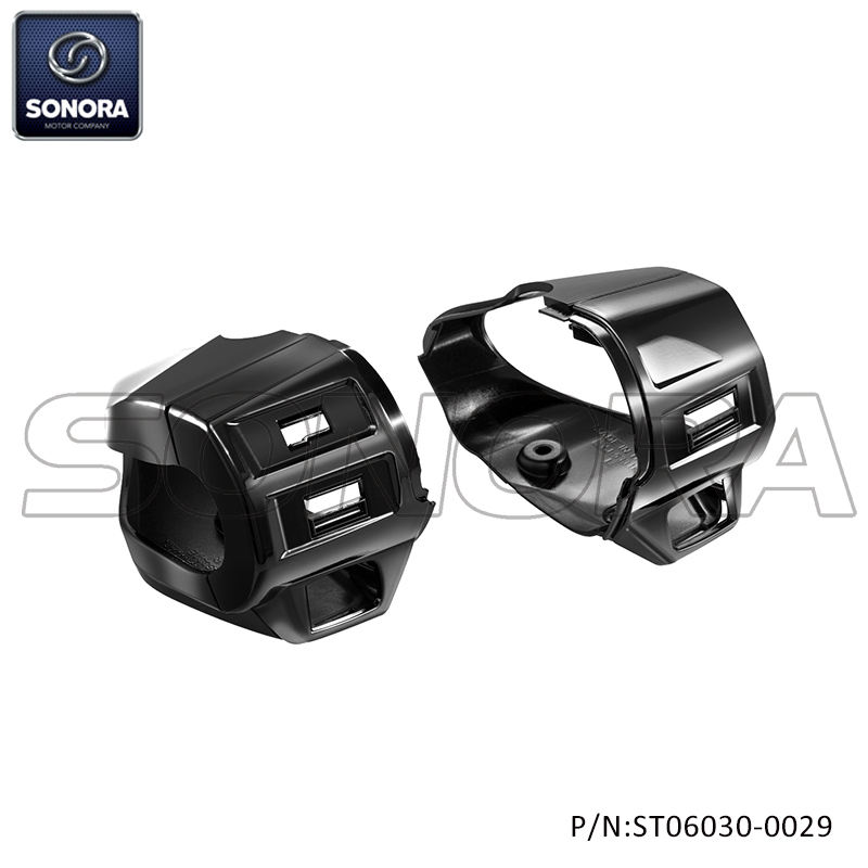 VESPA SPRINT Primavera Styling handle switch cover glassy black(P/N:ST06030-0029) Top Quality
