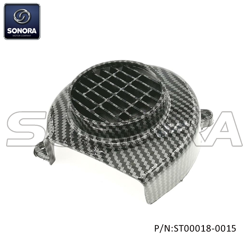 Peugeot Speedake Buxy Speedfight Vivacity Looxor Metalx Eiyseo Fan cover Carbon look 734067 (P/N:ST00018-0015) Top Quality
