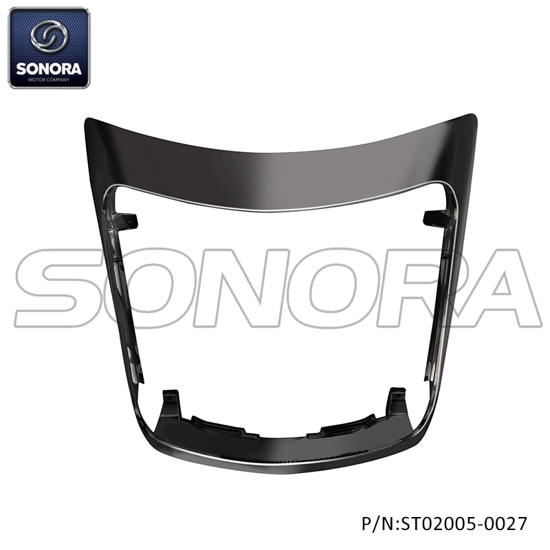 Taillight frame for Vespa GTS(matt black)(P/N:ST02005-0027) Top Quality
