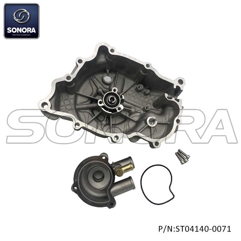 Water pump cover for Scooter 06-10 Piaggio Beverly Vespa Gts 250/300 8798315+846734 8483785+877528 (P/N: ST04140-0071) Top Quality