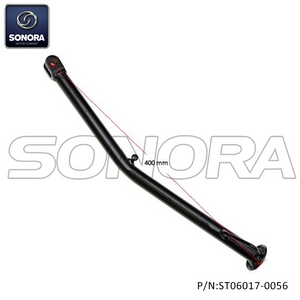 Side stand for Derbi 50 2T Lc Senda R Drd Racing 00-10 R Racer 99-03 R X-Race 00-09 R X-Treme 00-09 Aprilia Rx50 12-14 GileraRcr >00 L:400-415cm 00h00811011 42509625(P/N:ST06017-0056) Top Quality