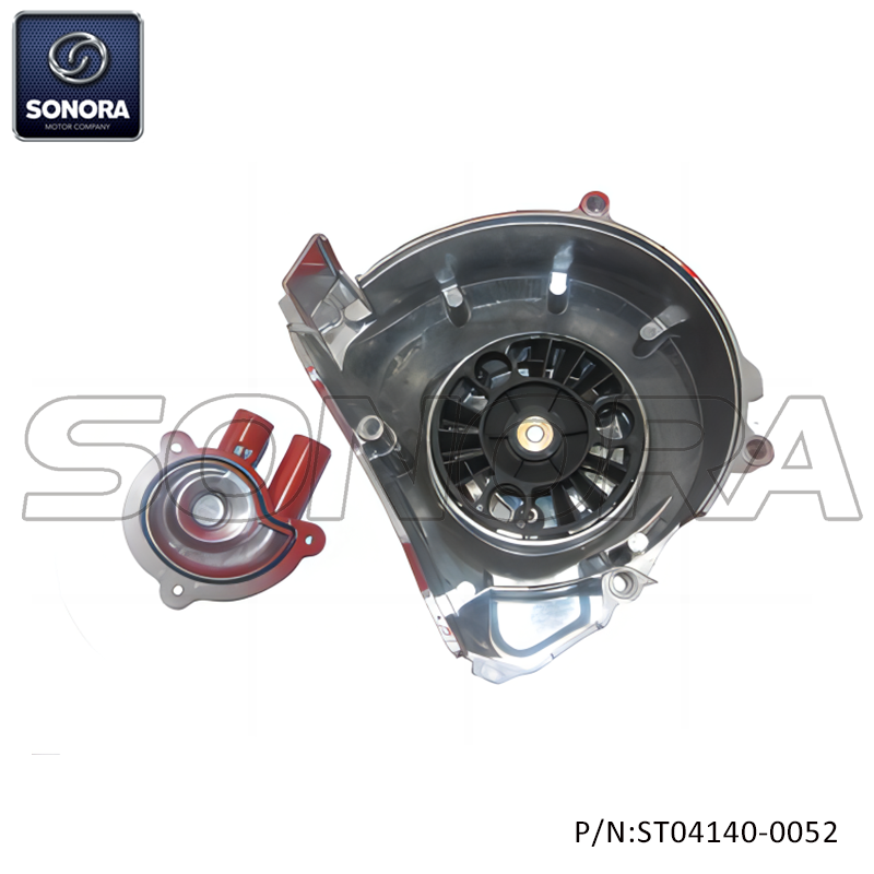 Water Pump Cover for Piaggio Beverly Gilera Runner 125/180/200cc 8403215 Chrome (P/N:ST04140-0052) Top Quality