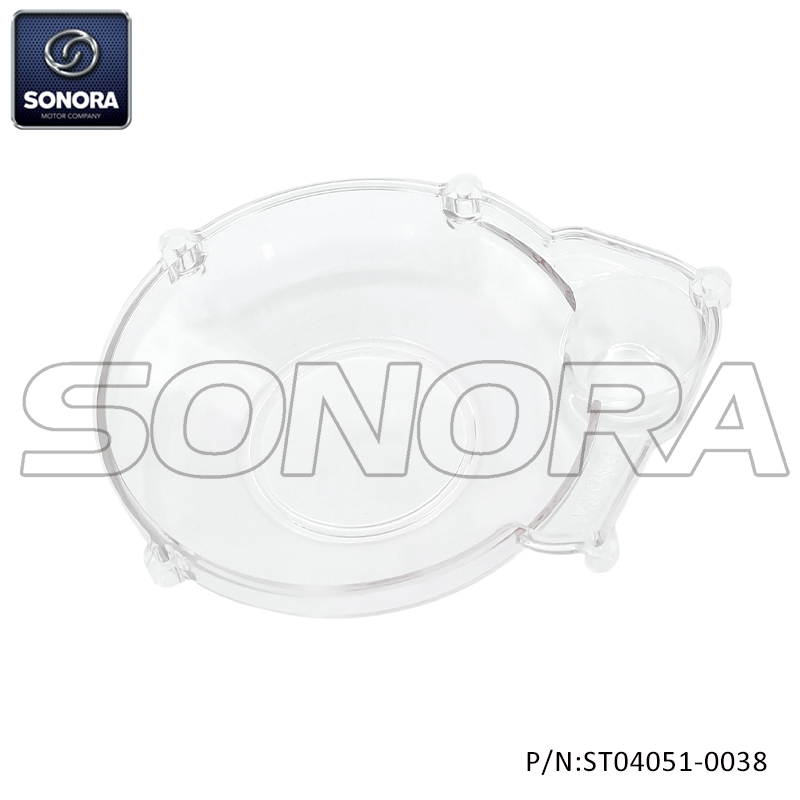 Minarelli AM6 transparent engine cover (P/N:ST04051-0038) Top quality 