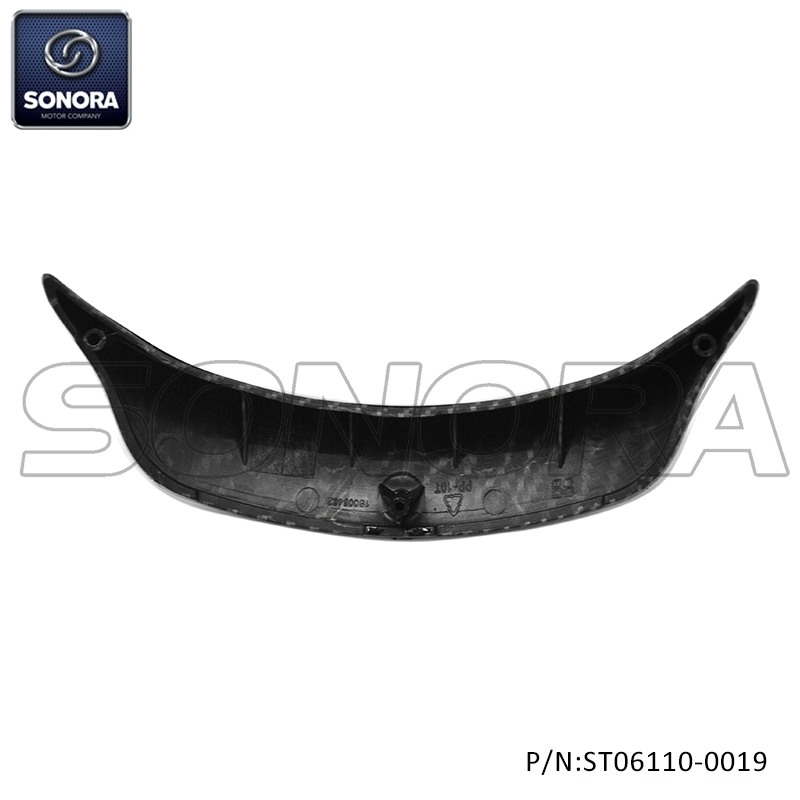 Vespa Sprint Headlight Spoiler carbon firber looking（P/N:ST06110-0019) Top Quality