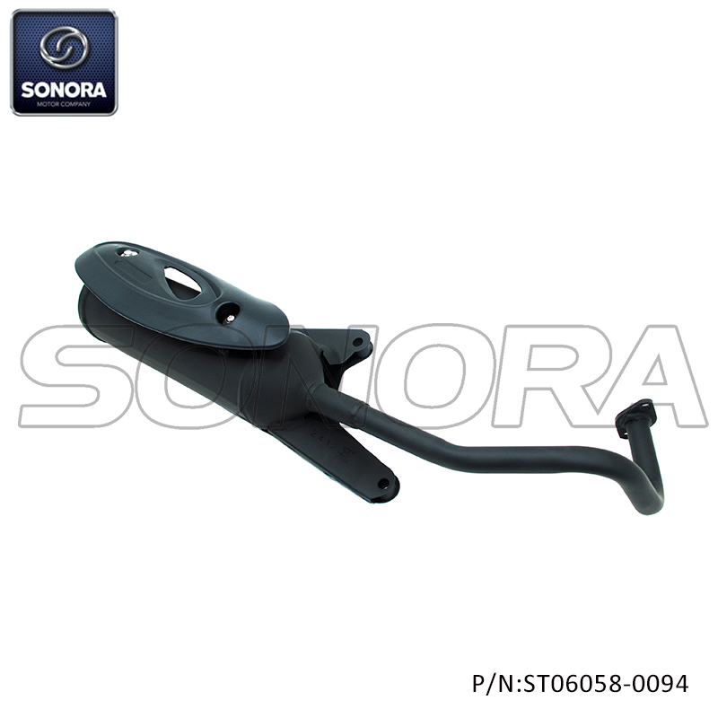 GY6-50 Exhaust with platic cover (P/N:ST06058-0094） Top Quality 