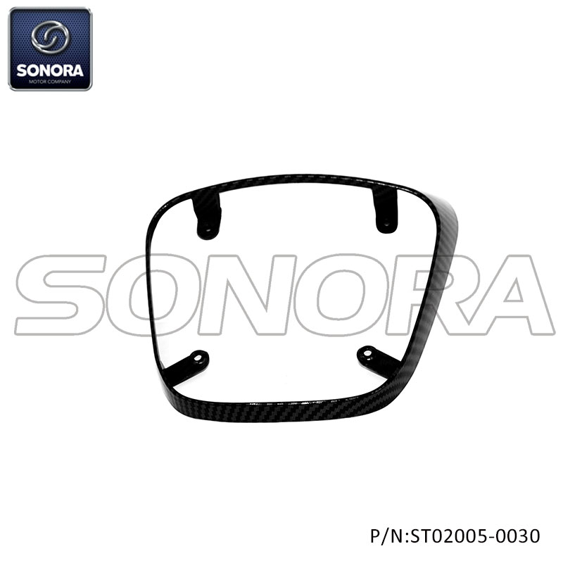 Rear light frame for Vespa Primavera,Sprint carbon look (P/N:ST02005-0030) Top Quality
