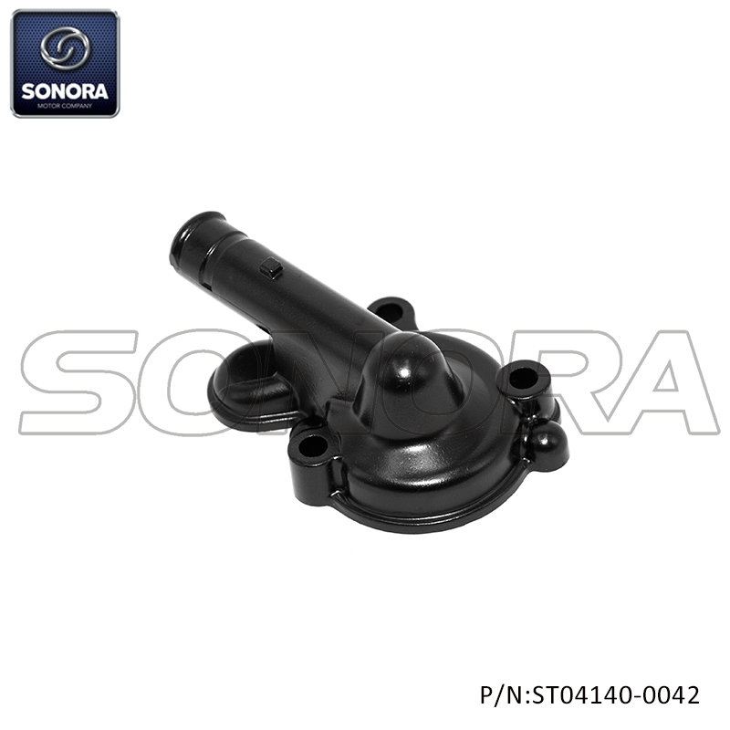 Minarelli AM6 Water pump cover 13C-E2422 black (P/N: ST04140-0042) Top Quality
