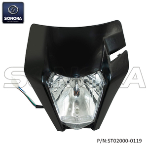  KTM Head light-BLACK (P/N:ST02000-0119) Top Quality