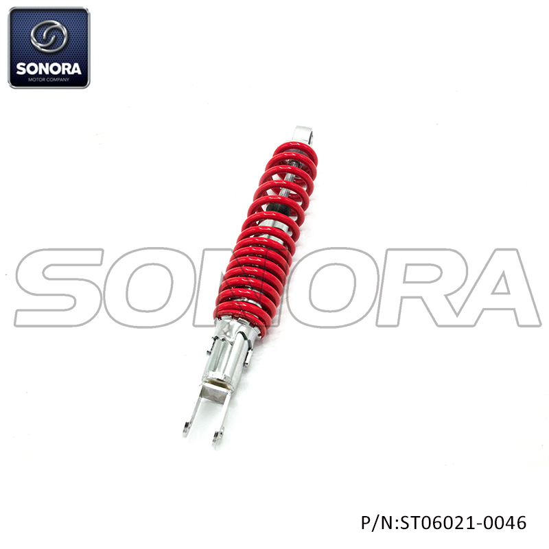 Shock absorber red/chrome 340MM (P/N:ST06021-0046) Top Quality
