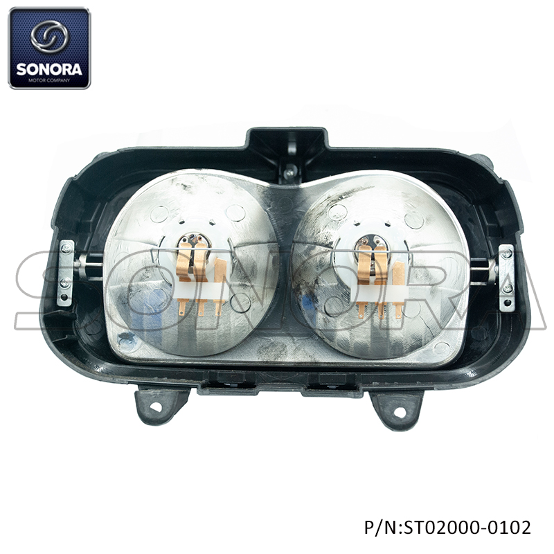 Booster headlighht with smoke lens (P/N:ST02000-0102) Top Quality