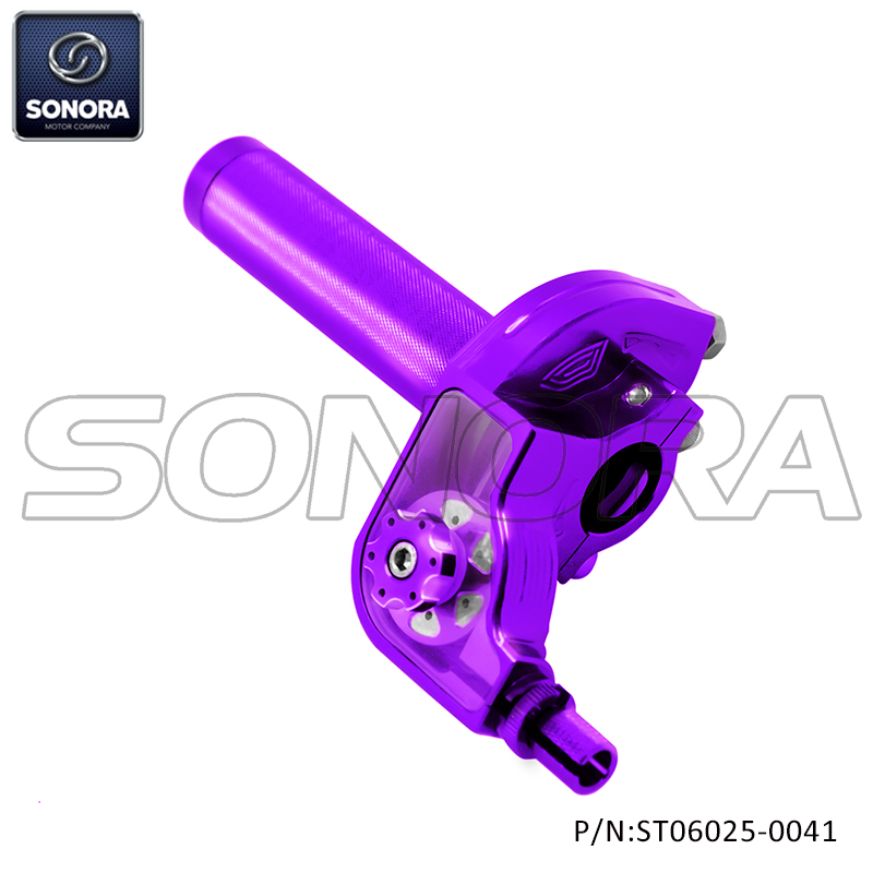 Universal CNC throttle handle purple (P/N:ST06025-0041) High Quality