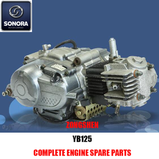 Zongshen YB125 Complete Engine Spare Parts Original Parts