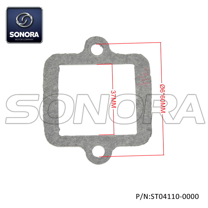 Reed valve gasket for Piaggio 2T (P/N:ST04110-0000) Top Quality