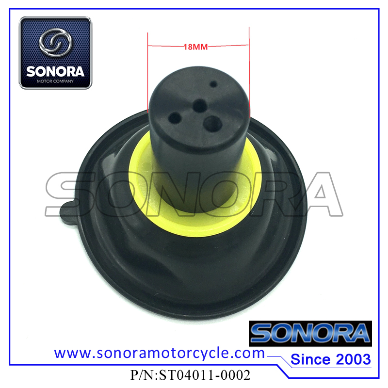 ST04011-0002 139QMA GY6 50,60,80 18MM Carburettor Diaphragm (1)